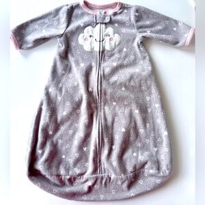 Carter’s Baby Girl Sleepsack Pajamas S 3-6 Months Blankets Baby Bedding